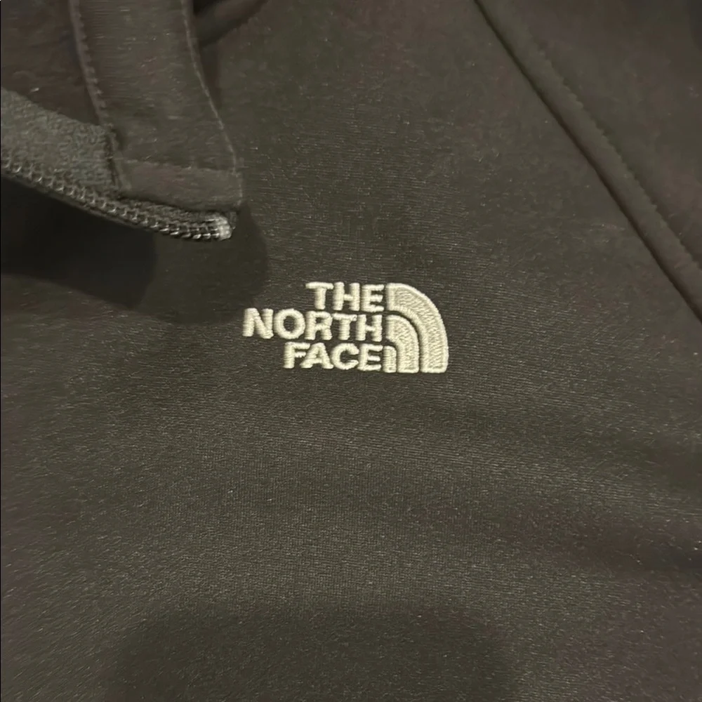 The North Face Jet Black Full-Zip Hoodie Large - Picture 2 of 2